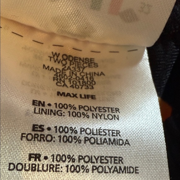 ARENA Bikini Bathing Suit Girls Two Piece Max Life Training Sz 22 (Age 4-5/6-7) - Picture 7 of 9